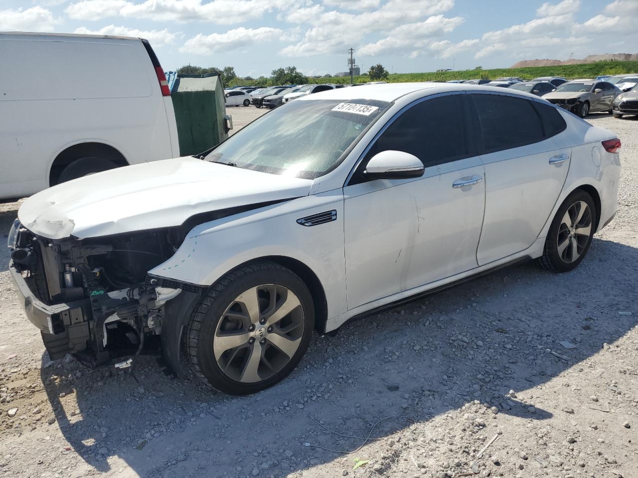 2019 Kia Optima Lx na sprzedaż w West Palm Beach, FL - Front End