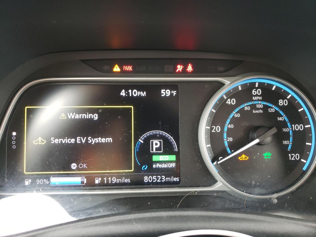 2018 Nissan Leaf S VIN: 1N4AZ1CP5JC313544 Lot: 55855085