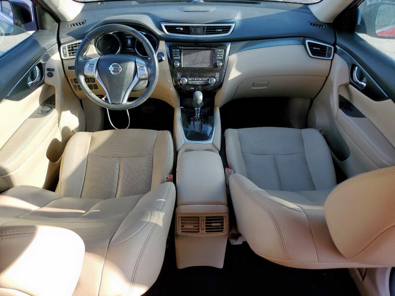  NISSAN ROGUE 2016 Czerwony