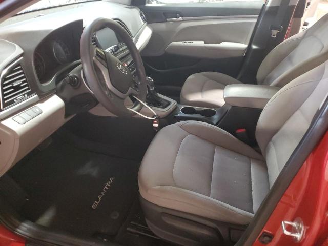  HYUNDAI ELANTRA 2018 Красный