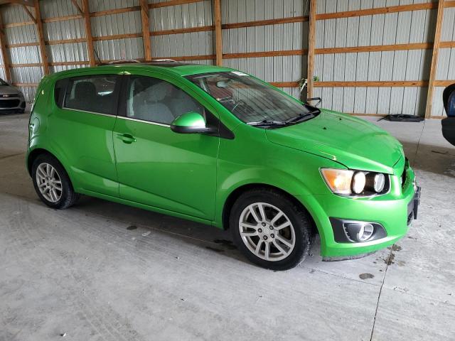 Хэтчбеки CHEVROLET SONIC 2015 Зеленый