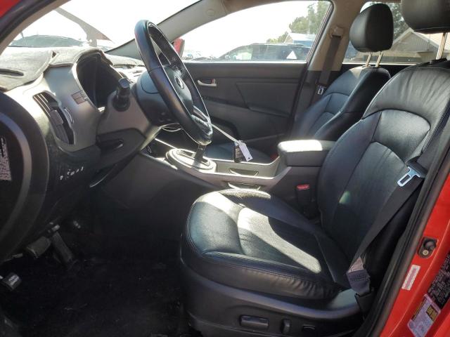  KIA SPORTAGE 2014 Czerwony