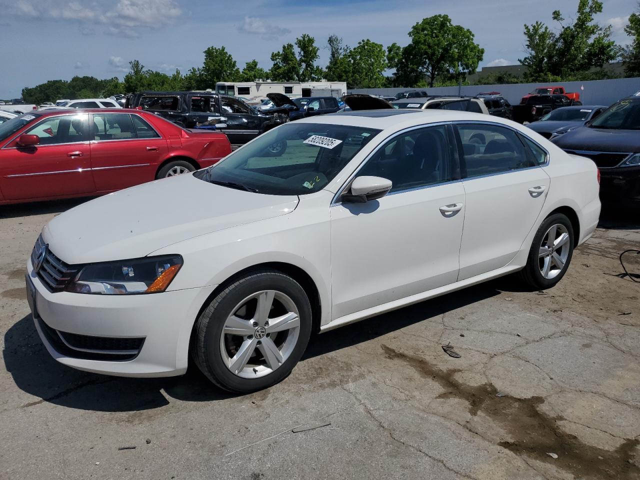 2012 Volkswagen Passat Se na sprzedaż w Bridgeton, MO - Hail