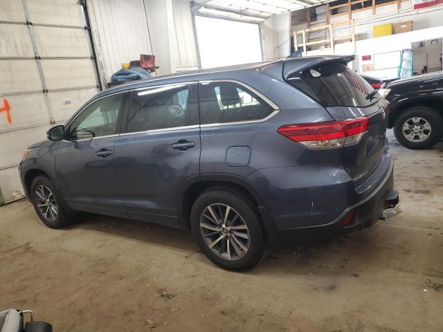  TOYOTA HIGHLANDER 2018 Granatowy