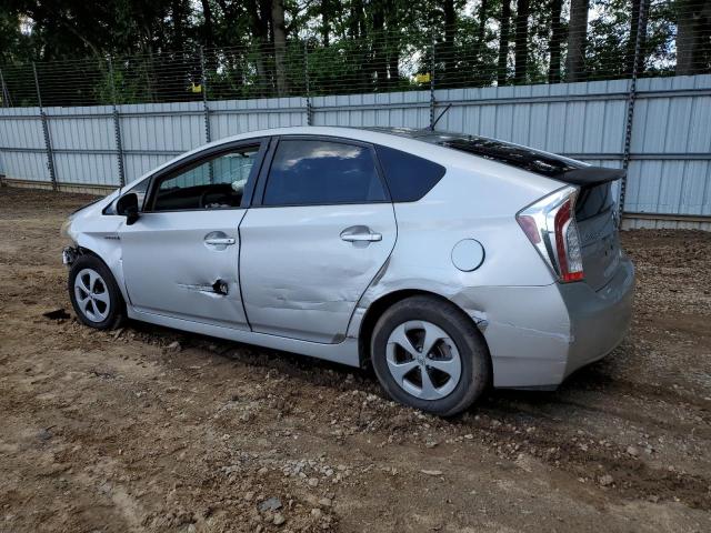 Хетчбеки TOYOTA PRIUS 2012 Сріблястий