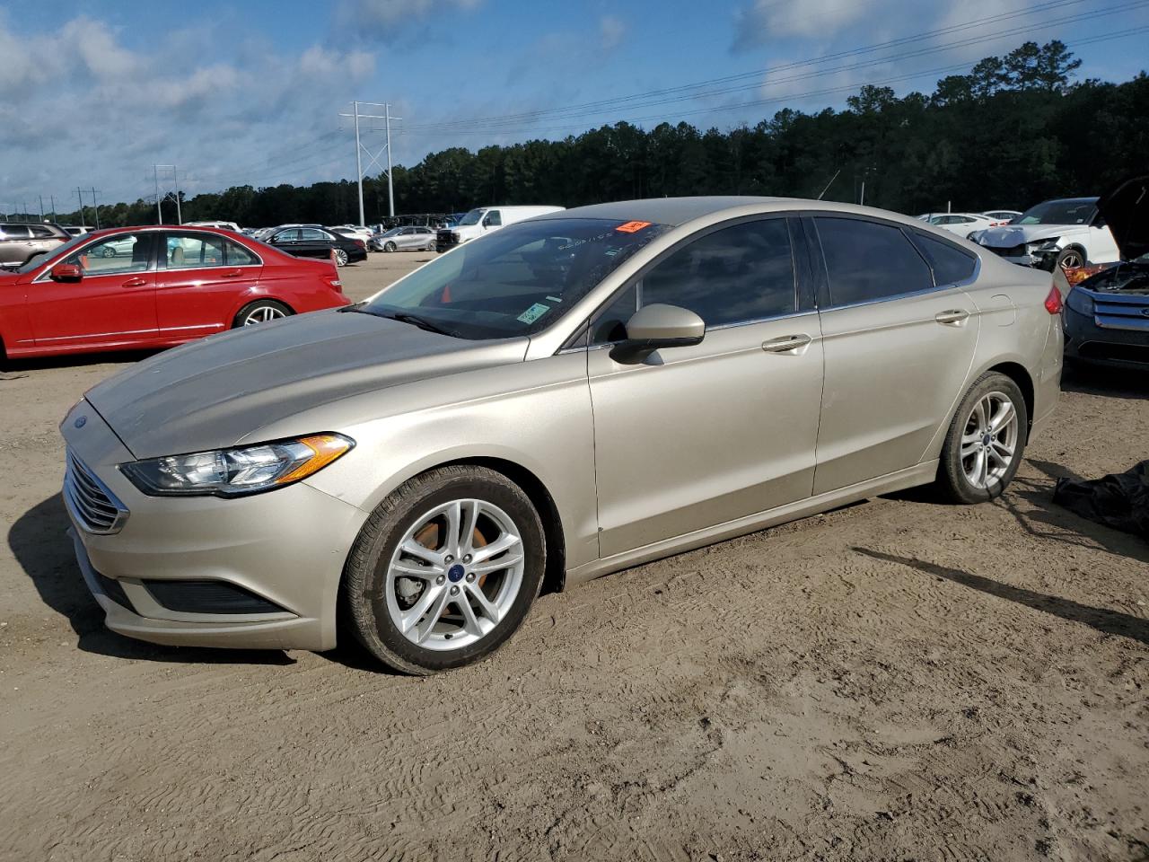 2018 Ford Fusion Se for Sale in Greenwell Springs, LA - Water/Flood