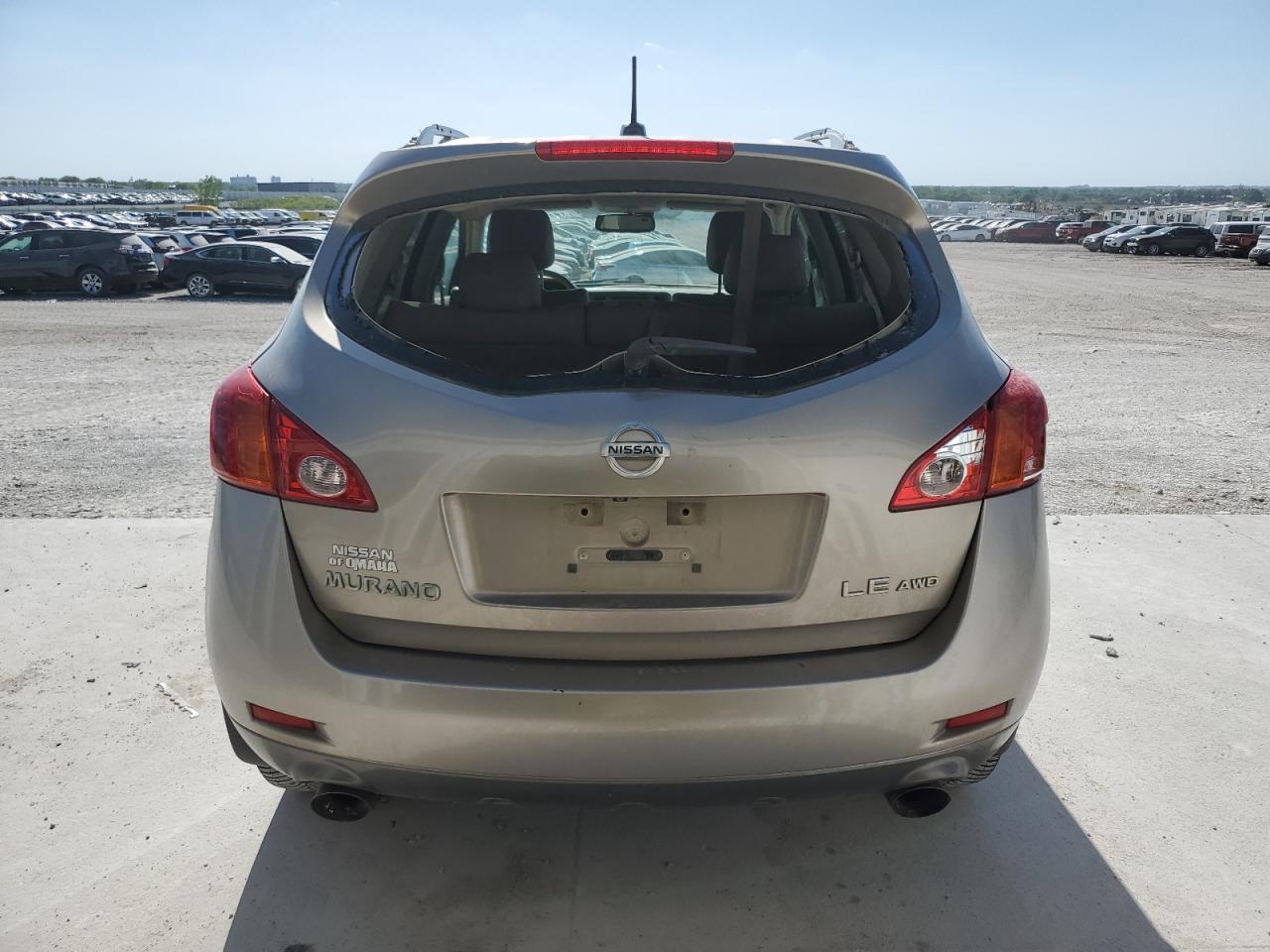 2009 Nissan Murano S VIN: JN8AZ18W69W155952 Lot: 56936625