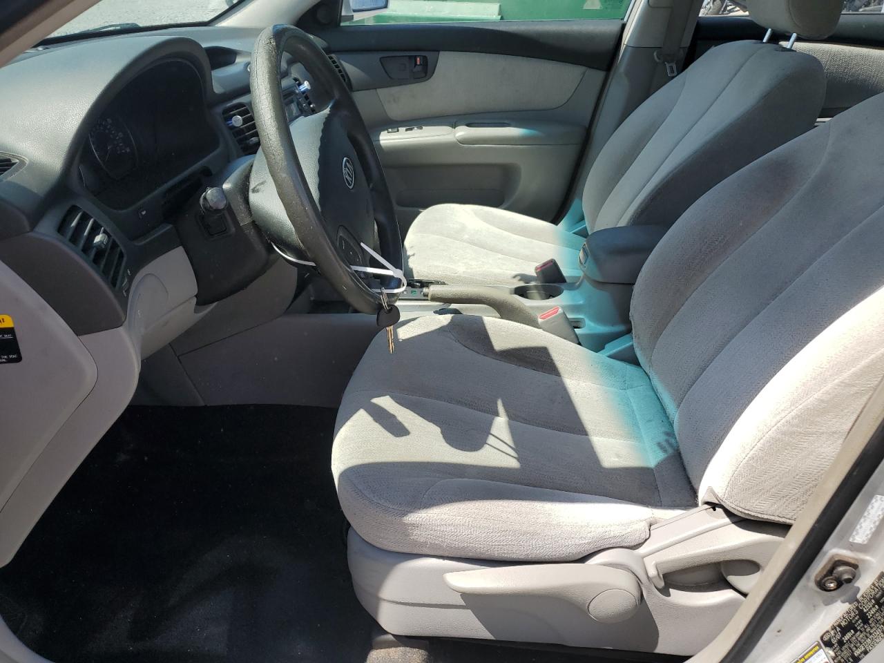 2007 Kia Optima Lx VIN: KNAGE123875134973 Lot: 57136045