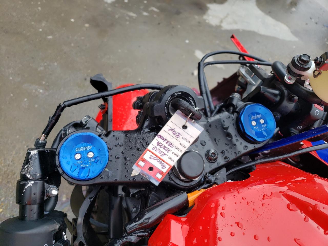 2025 Honda Cbr600 Ra VIN: JH2PC408XSK900003 Lot: 57138675