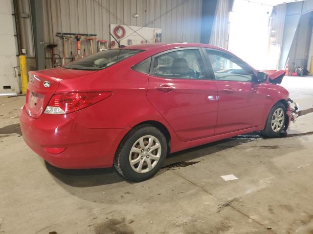  HYUNDAI ACCENT 2013 Red
