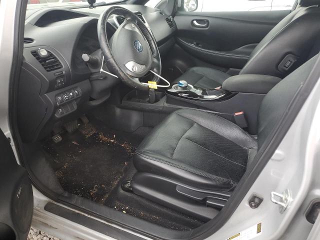  NISSAN LEAF 2013 Серебристый