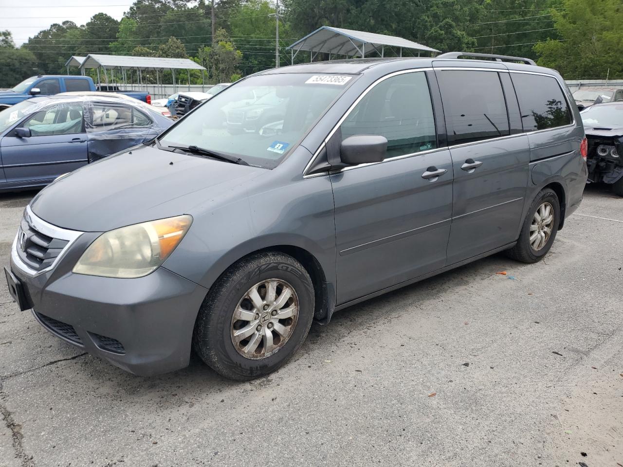 2010 Honda Odyssey Exl na sprzedaż w Savannah, GA - Side