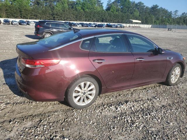  KIA OPTIMA 2016 Burgundy