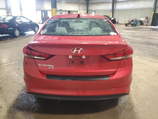  HYUNDAI ELANTRA 2018 Красный