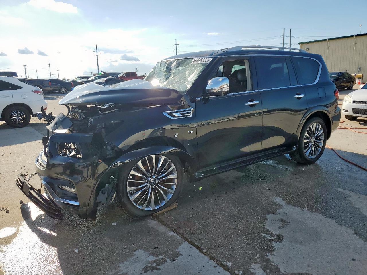 2019 Infiniti Qx80 Luxe продається в Haslet, TX - Front End