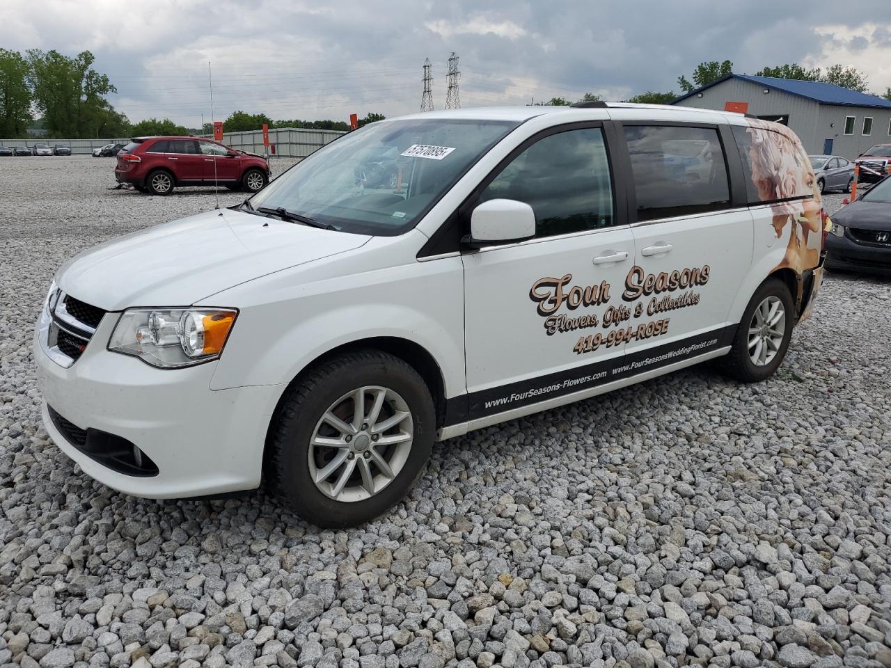 2018 Dodge Grand Caravan Sxt на продаже в Barberton, OH - Rear End