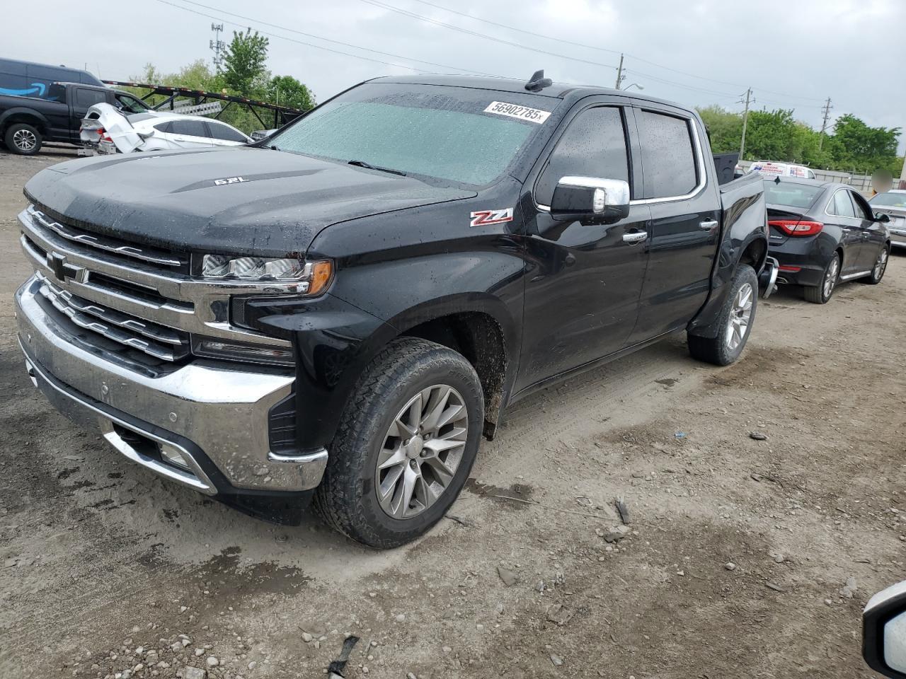 2019 Chevrolet Silverado K1500 Ltz იყიდება Indianapolis-ში, IN - Rear End