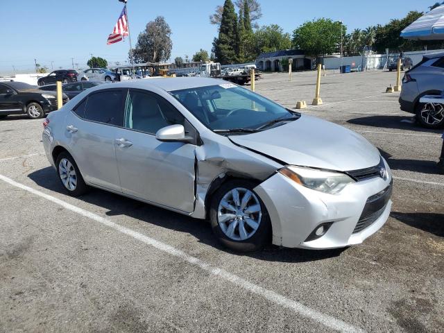Седаны TOYOTA COROLLA 2016 Серебристый