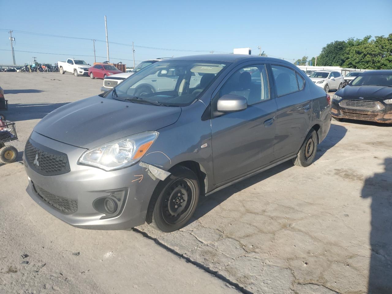 2020 Mitsubishi Mirage G4 Es en Venta en Oklahoma City, OK - Side