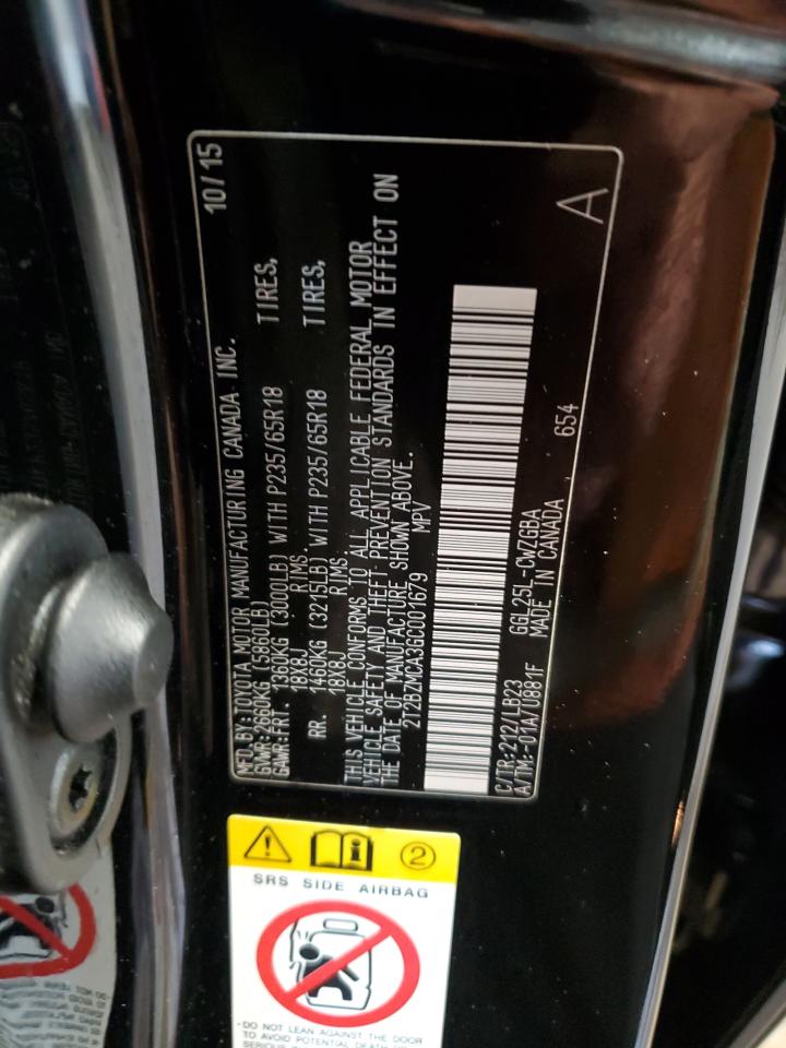 2016 Lexus Rx 350 Base VIN: 2T2BZMCA3GC001679 Lot: 57070835