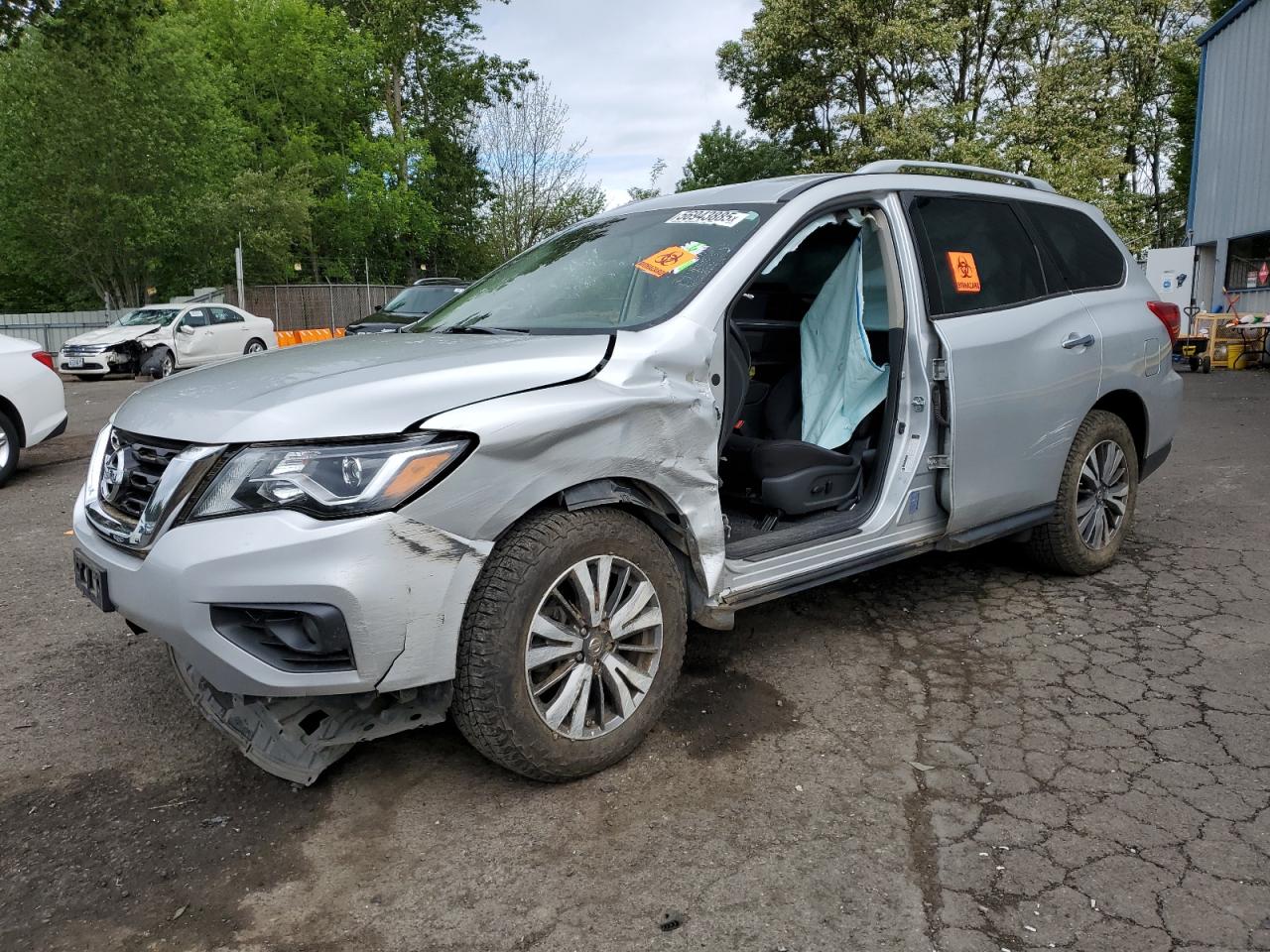 2019 Nissan Pathfinder S იყიდება Portland-ში, OR - Side