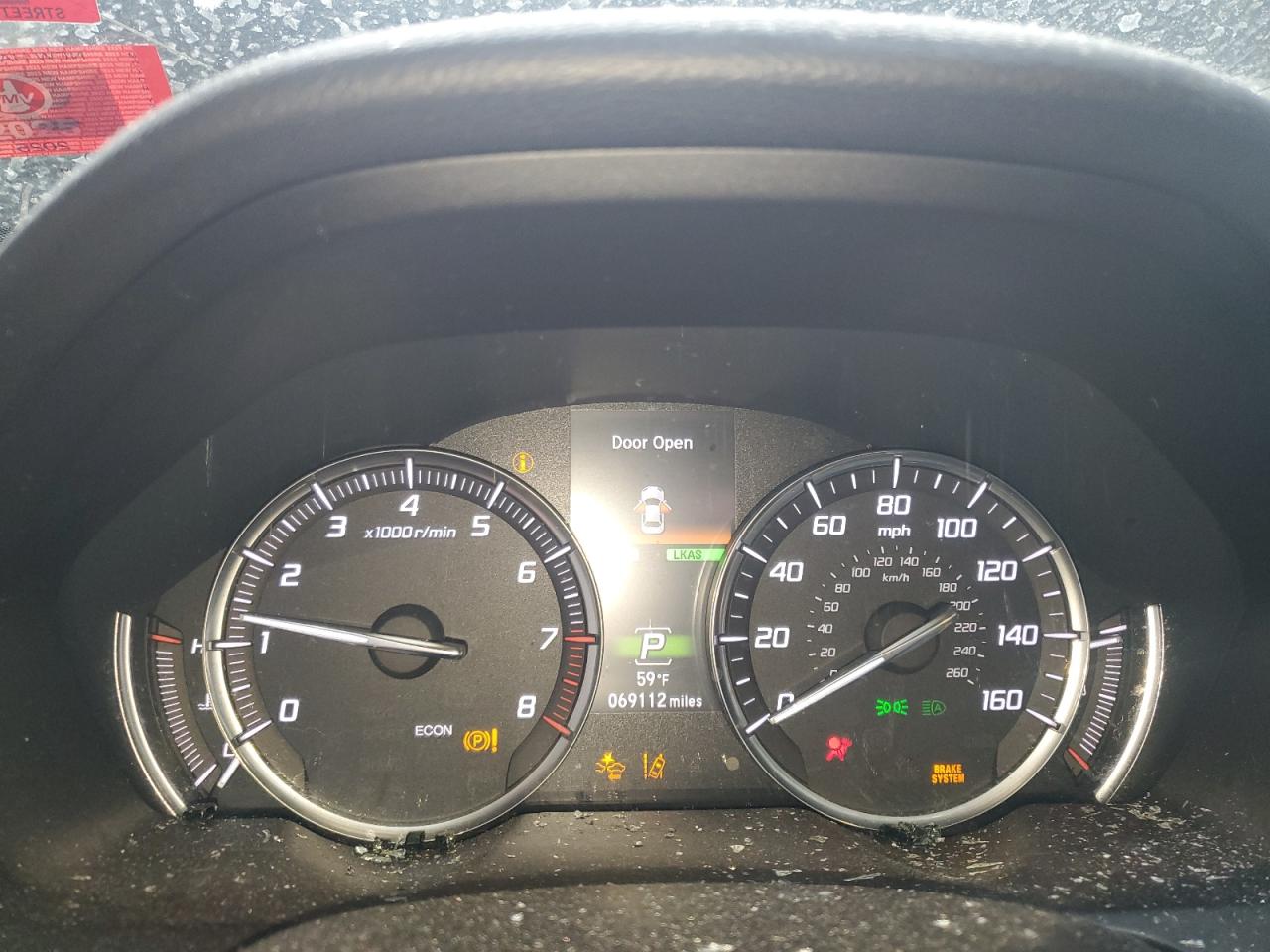 2020 Acura Tlx VIN: 19UUB1F35LA011840 Lot: 55678505