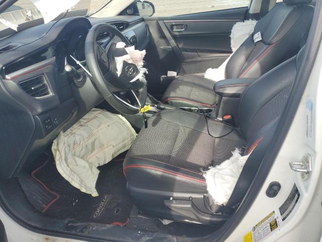  TOYOTA COROLLA 2016 Белый