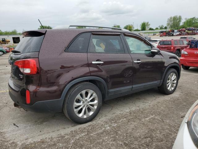 Parquets KIA SORENTO 2014 Bordowy