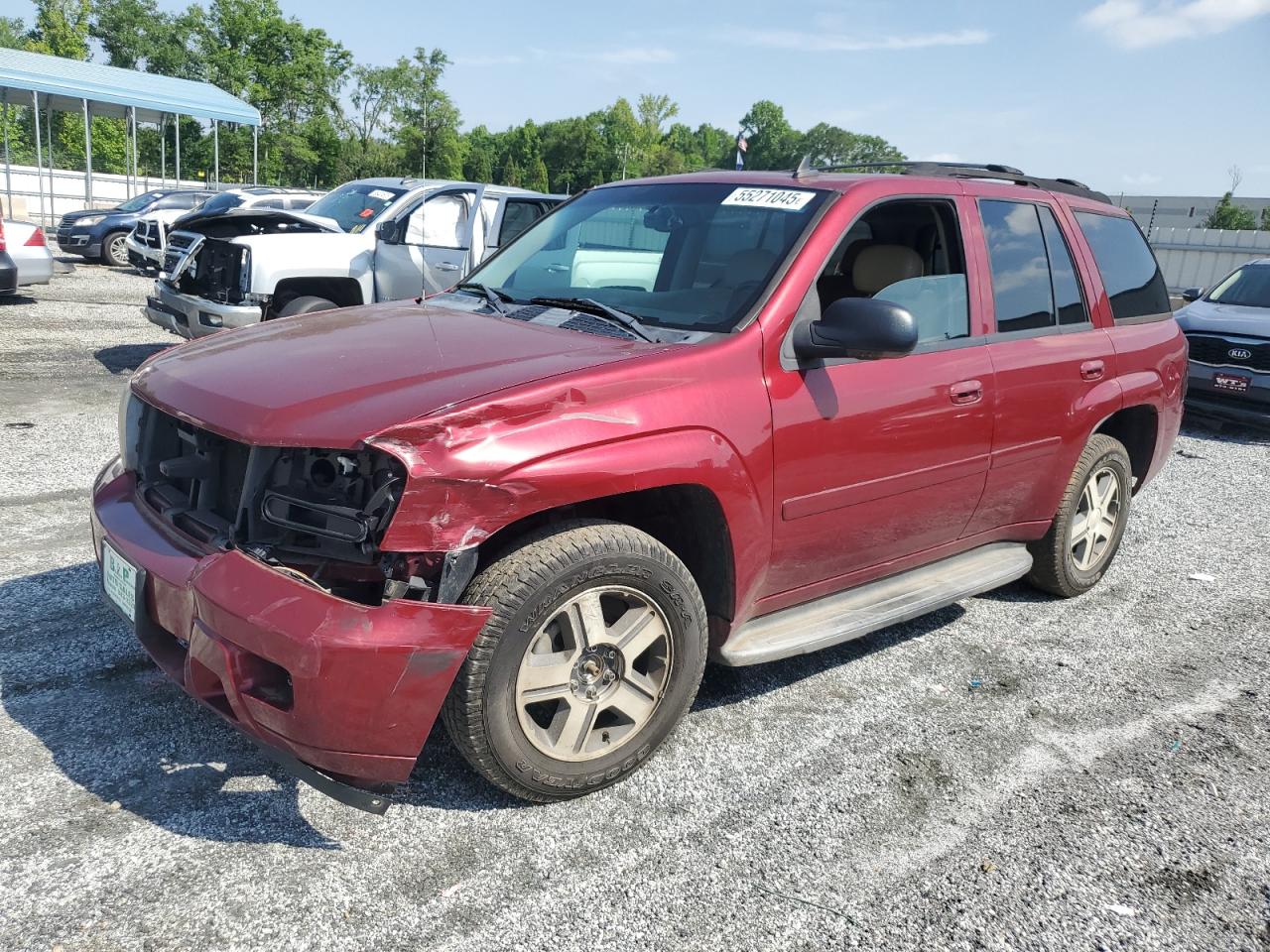 2006 Chevrolet Trailblazer Ls VIN: 1GNDT13S062305000 Lot: 55271045
