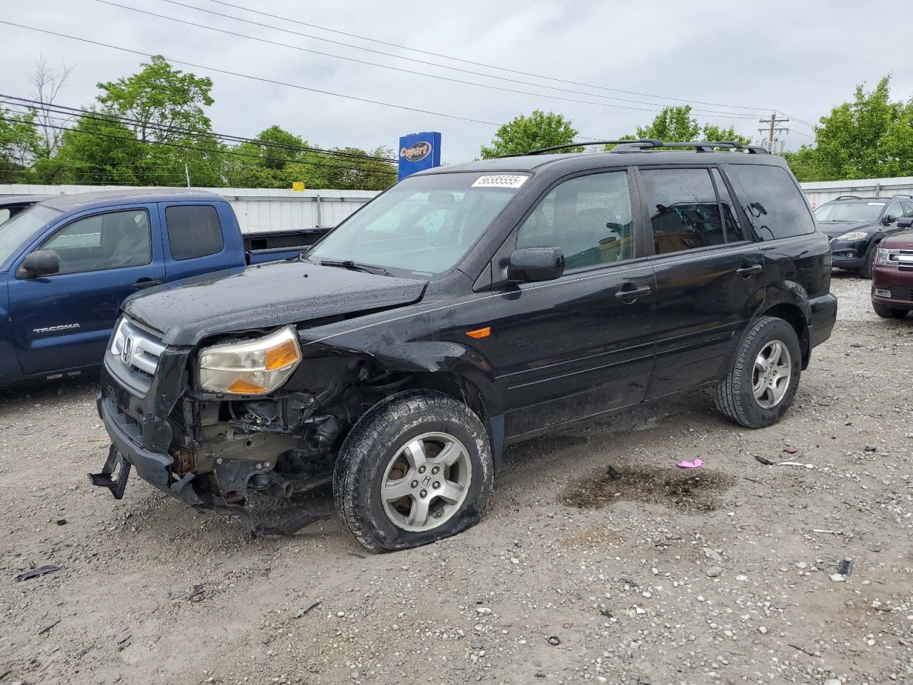 2007 Honda Pilot Ex na sprzedaż w Walton, KY - Front End