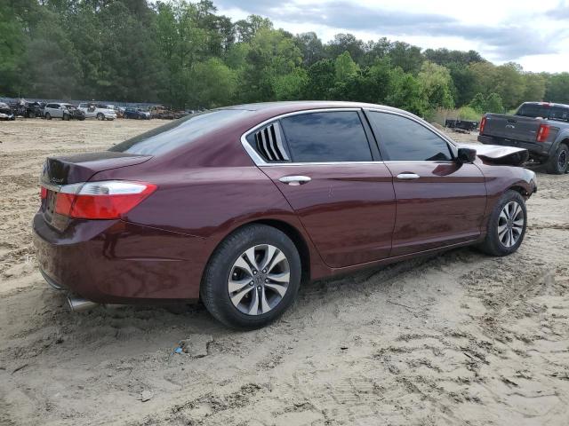 Седани HONDA ACCORD 2014 Бургунді