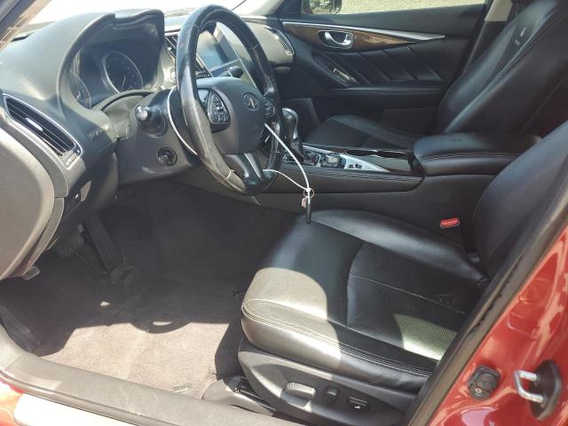 Седани INFINITI Q50 2014 Червоний