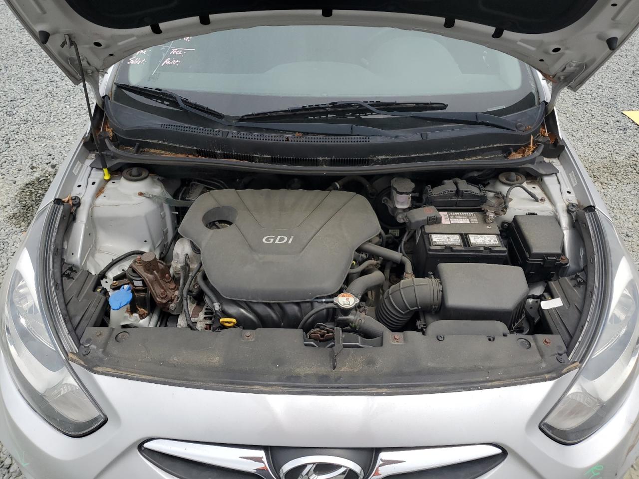 2013 Hyundai Accent Gls VIN: KMHCU5AE3DU066402 Lot: 55776675
