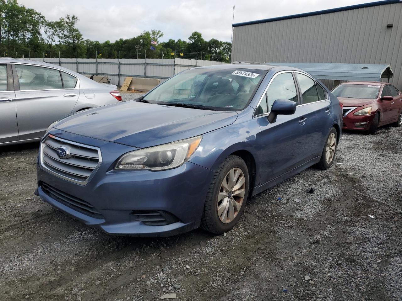 2016 Subaru Legacy 2.5I Premium en Venta en Spartanburg, SC - Side