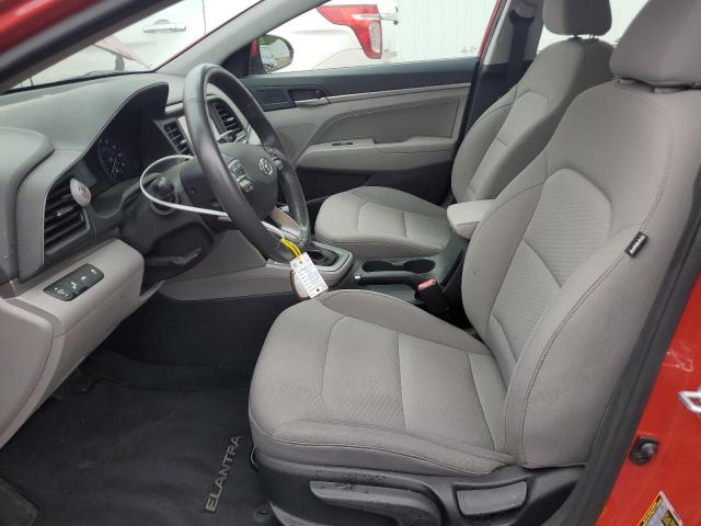  HYUNDAI ELANTRA 2020 Czerwony