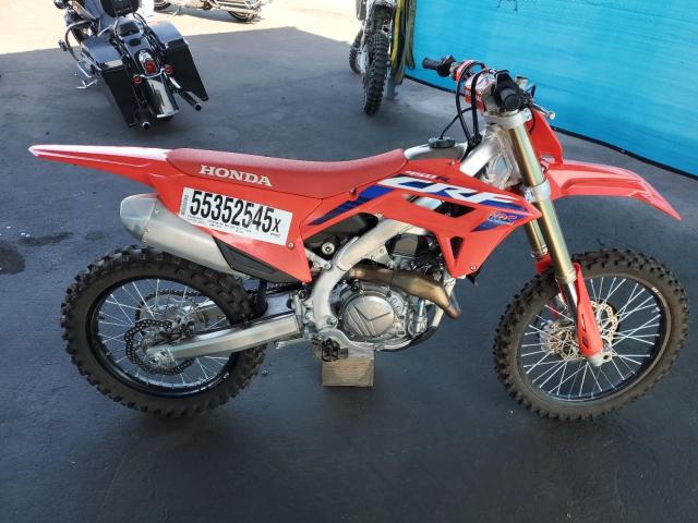 2024 HONDA CRF450 R for sale at Copart CA - SAN JOSE