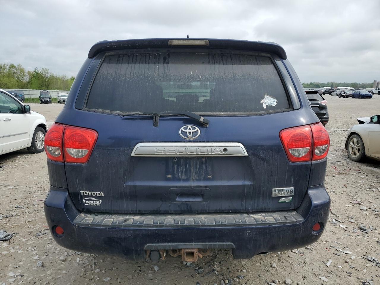 2010 Toyota Sequoia Limited VIN: 5TDJW5G10AS032847 Lot: 56580755