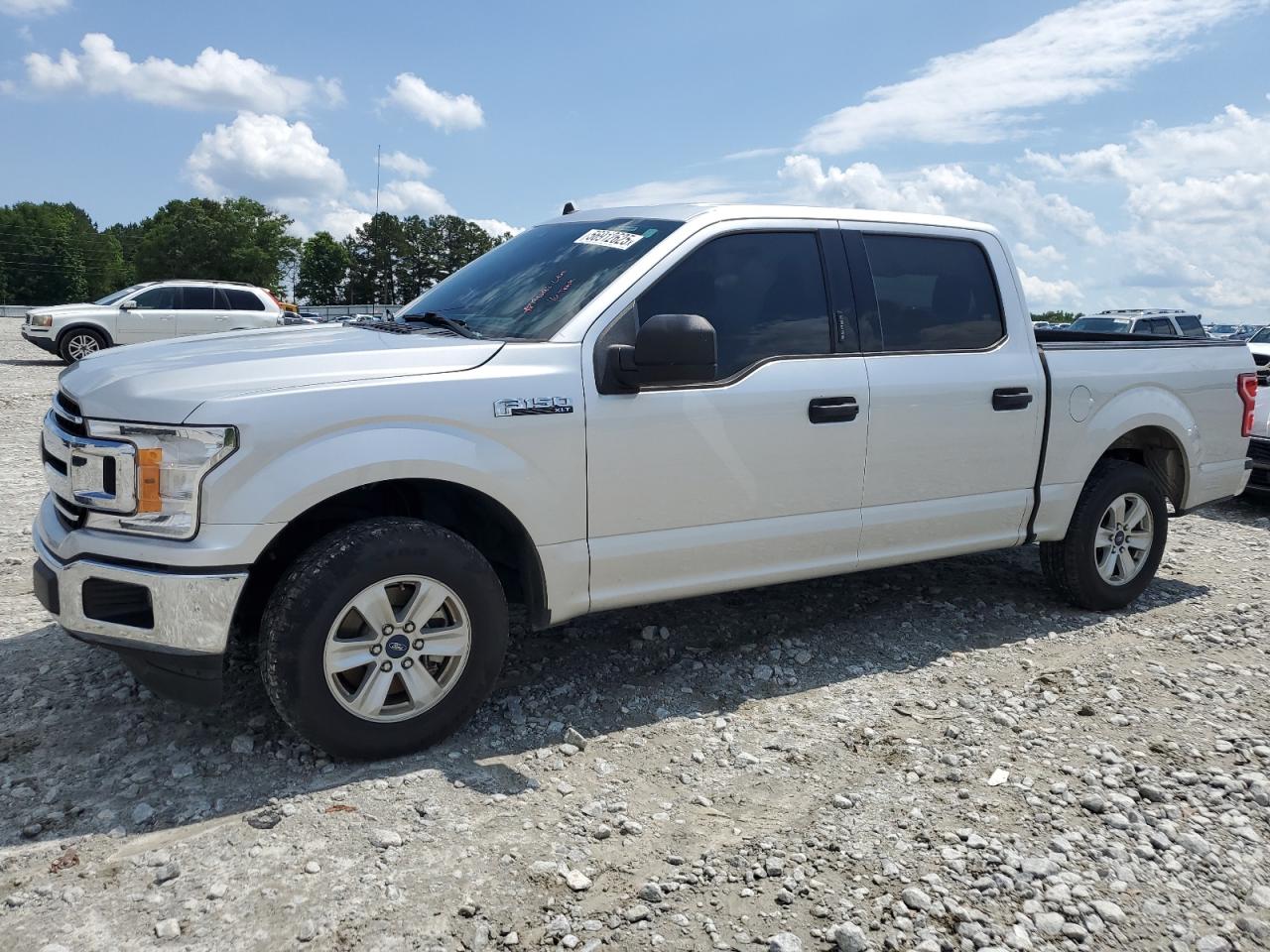 2019 Ford F150 Supercrew silver null gas 1FTEW1CBXKFA28458 photo #1