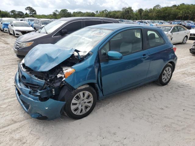 Хэтчбеки TOYOTA YARIS 2012 Синий