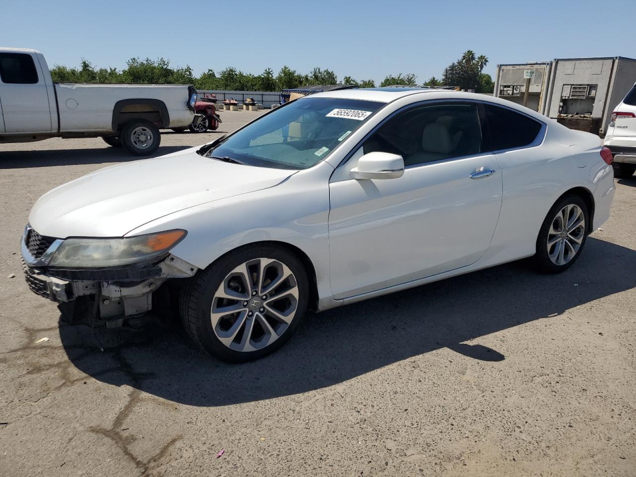 2013 Honda Accord Exl იყიდება Fresno-ში, CA - Front End