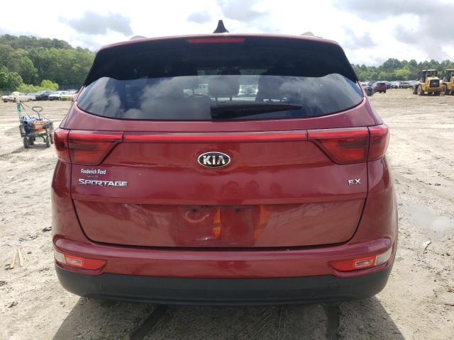  KIA SPORTAGE 2017 Red