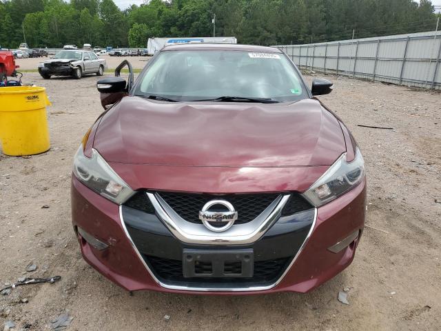  NISSAN MAXIMA 2017 Czerwony