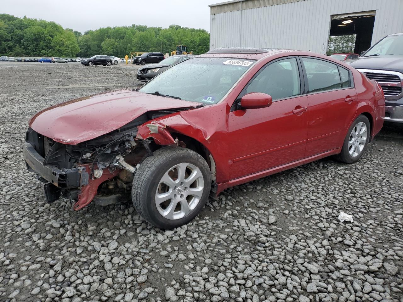 2007 Nissan Maxima Se en Venta en Windsor, NJ - Front End