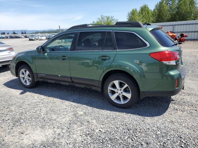  SUBARU OUTBACK 2013 Green