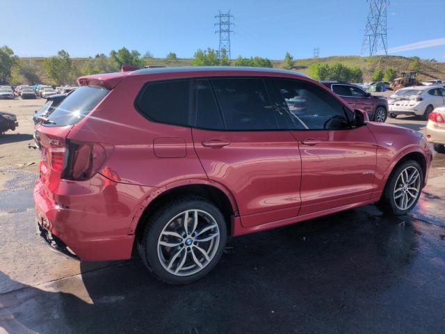  BMW X3 2016 Красный