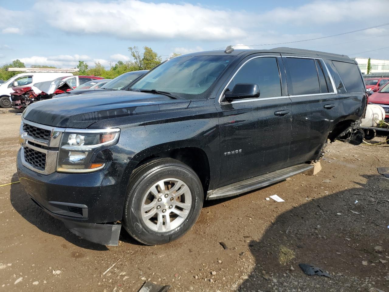 2015 Chevrolet Tahoe K1500 Lt იყიდება Chicago Heights-ში, IL - Side