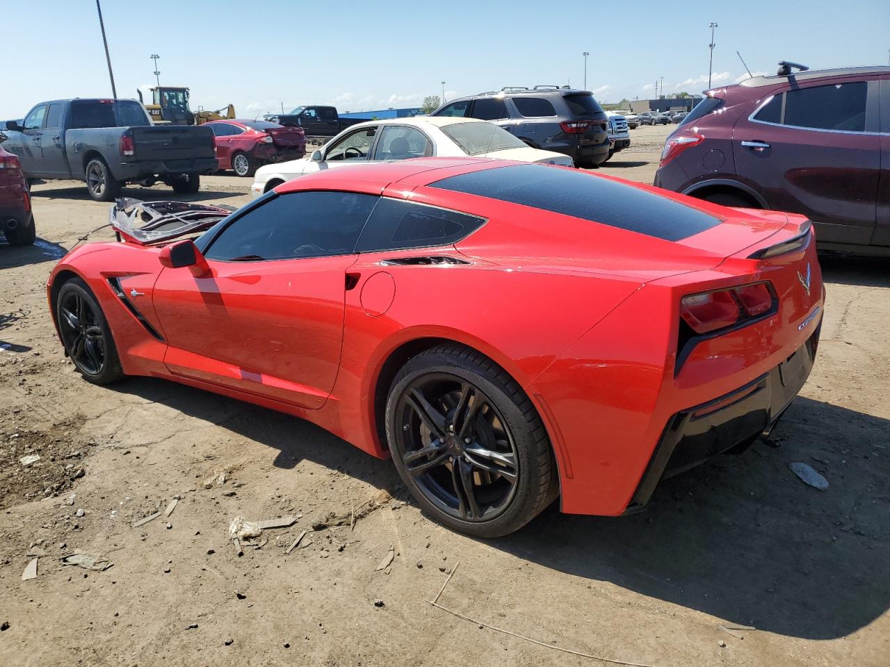 2017 Chevrolet Corvette Stingray 2Lt VIN: 1G1YD2D77H5111923 Lot: 57312185
