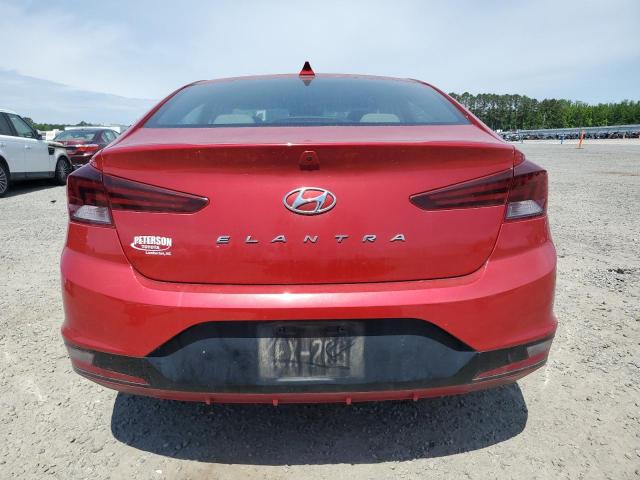  HYUNDAI ELANTRA 2020 Red