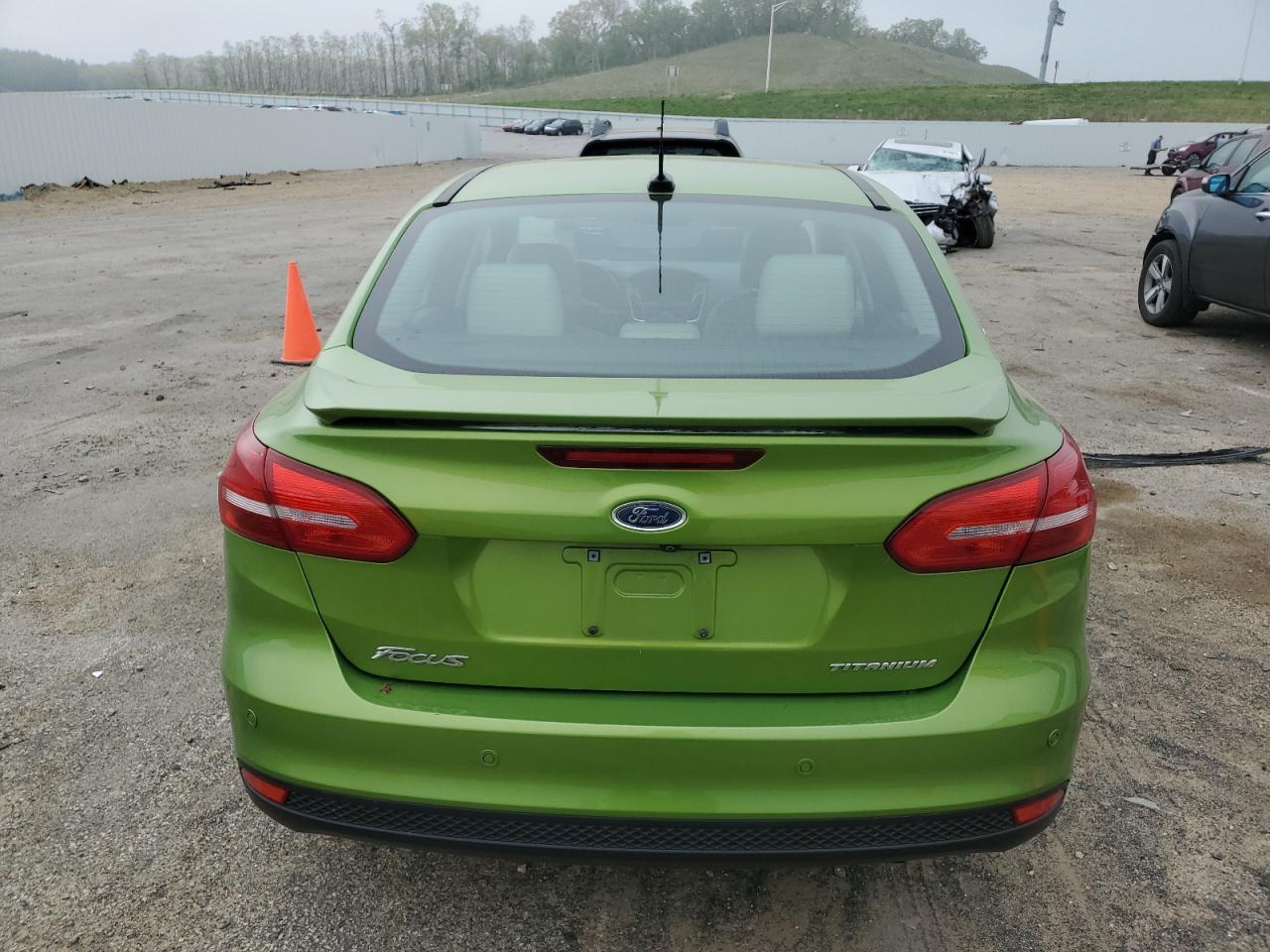 2018 Ford Focus Titanium VIN: 1FADP3J24JL314044 Lot: 57130285