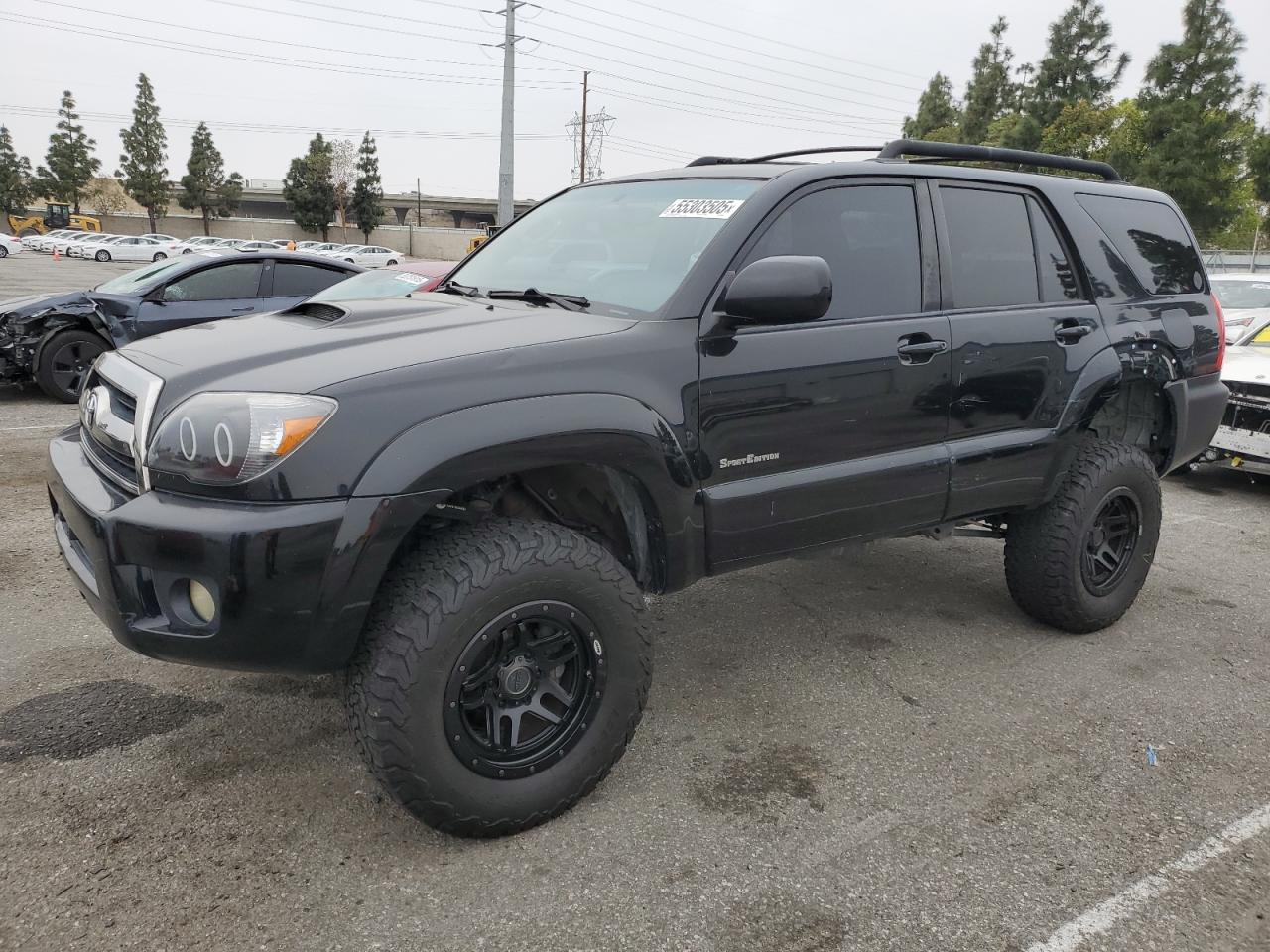 2007 Toyota 4Runner Sr5 de vânzare în Rancho Cucamonga, CA - Rear End